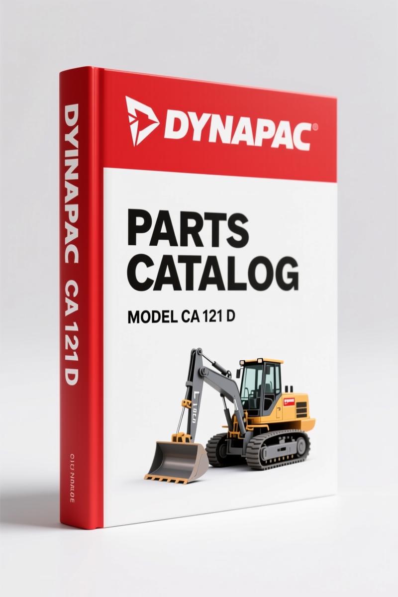 Dynapac CA 121 D, CA 121 PD Parts Catalog – 150 Pages OEM