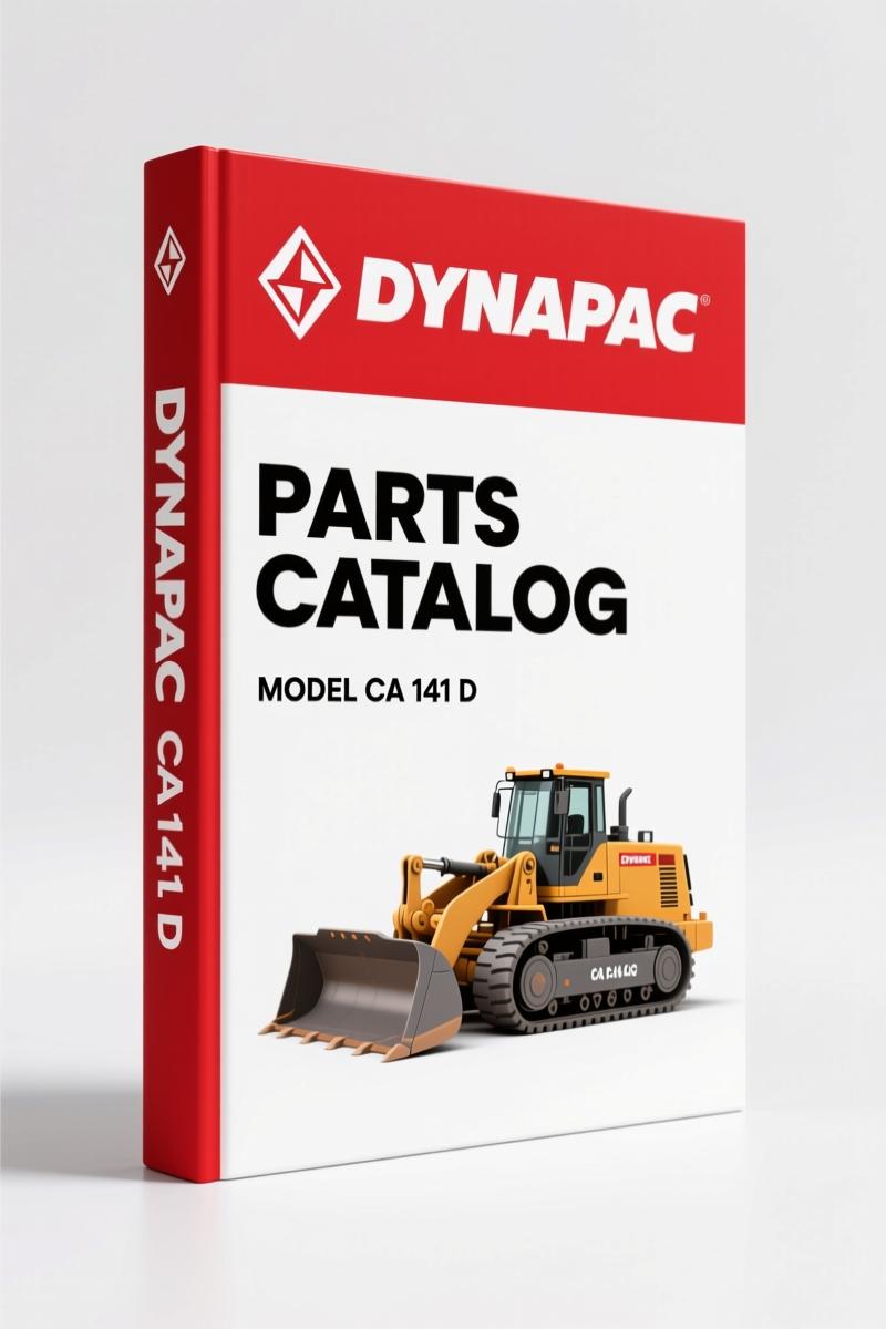 Dynapac CA 141 D, CA 141 PD Parts Catalog – OEM Specs & Diagrams