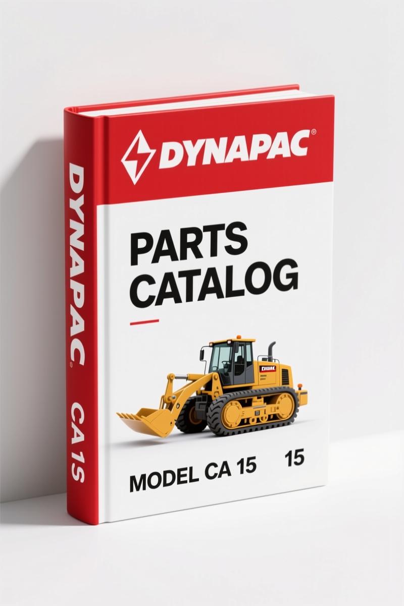 Dynapac CA 15 Parts Catalog – 126-Page OEM Parts Index for Vibratory Roller