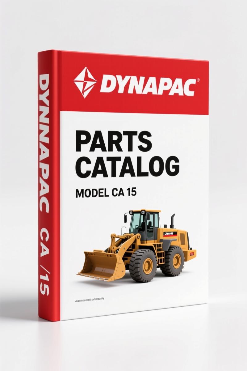 Dynapac CA 15 Parts Catalog – 268-Page OEM Spare Parts Index