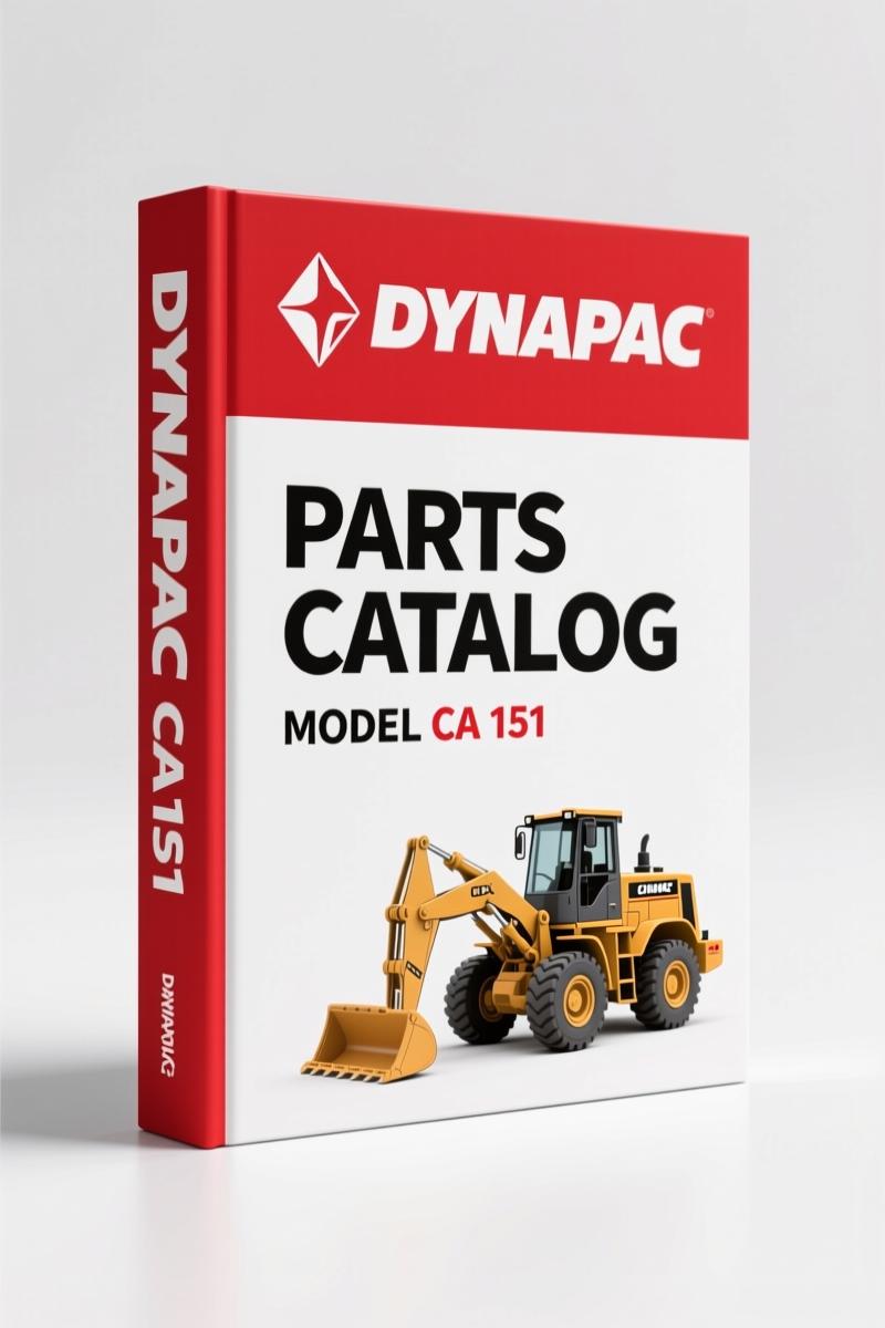 Dynapac CA 151 Parts Catalog – 188 Pages for OEM Spare Parts