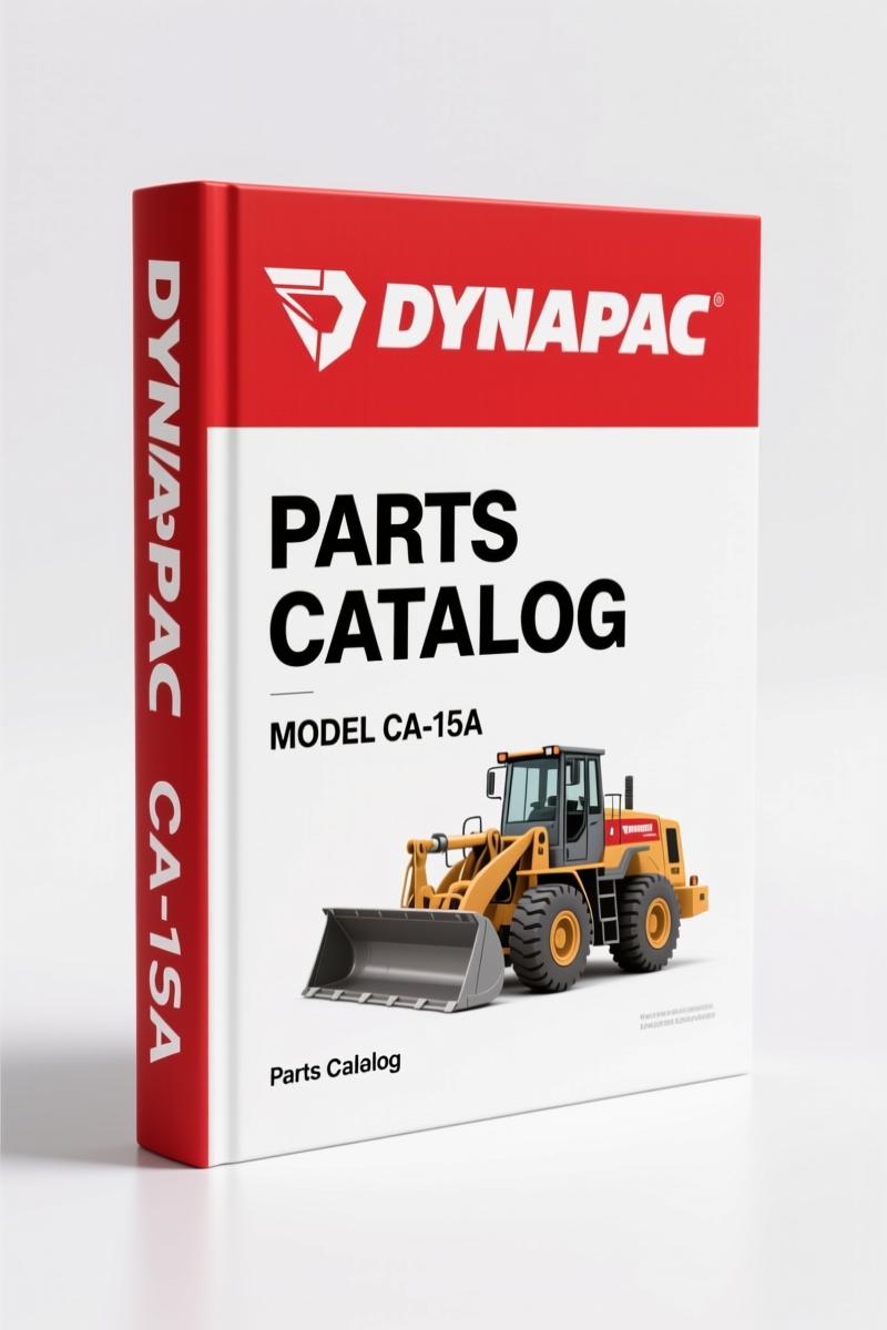Dynapac CA-15A 1987 Parts Catalog – OEM Exploded Views