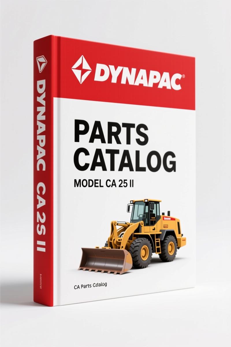 Dynapac CA 25 II Parts Catalog – 234 Pages OEM Parts Data