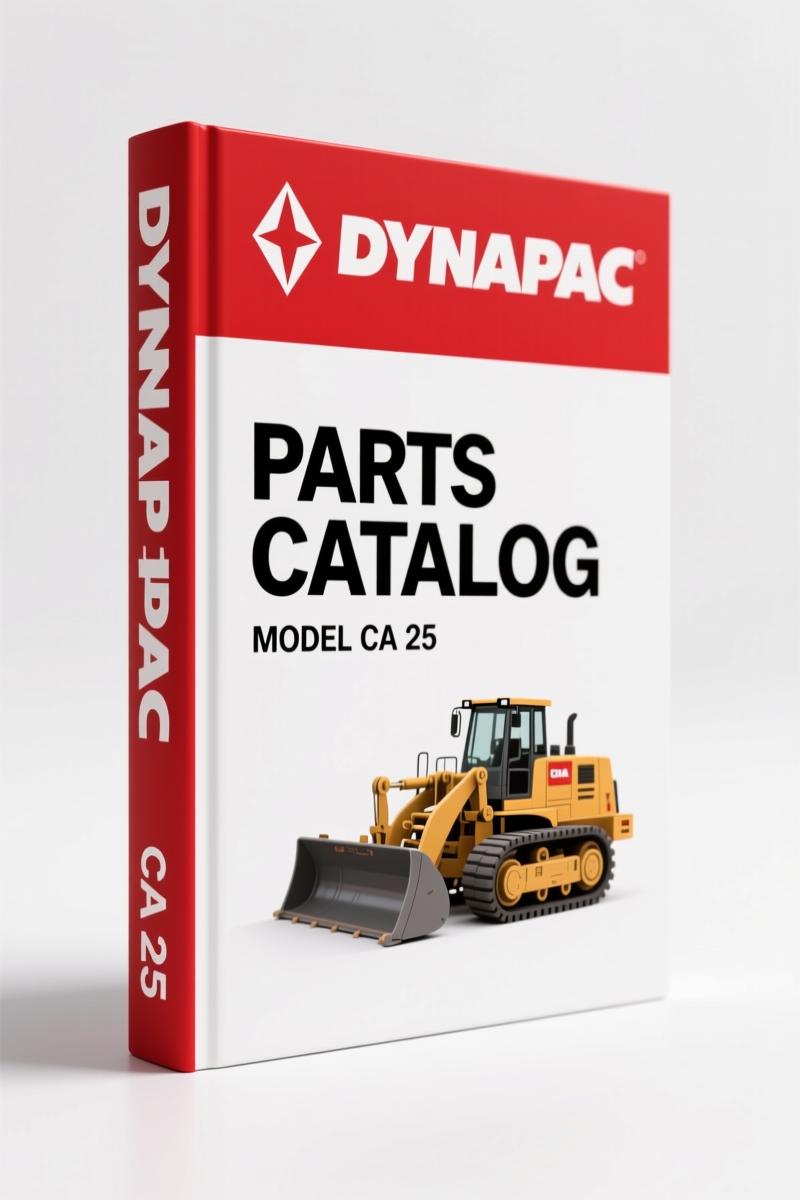 Dynapac CA 25, CA 25D, CA 25PD, CA 25R Parts Catalog – OEM Spare Parts (322 Pages)