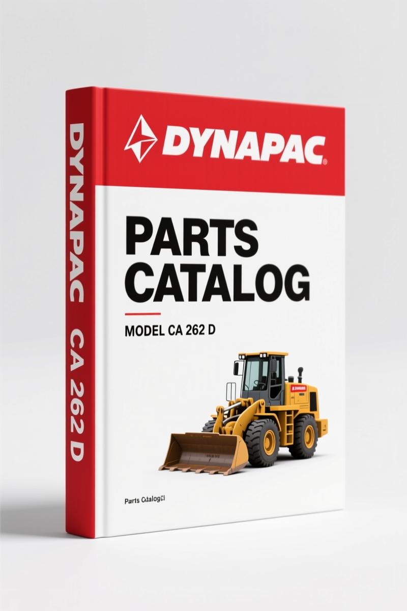 Dynapac CA 262 D Parts Catalog – 423-Page OEM Spare Parts Manual
