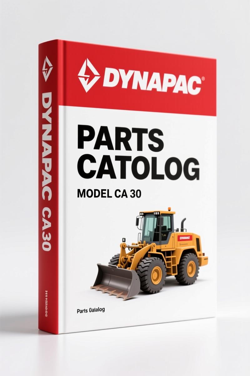 Dynapac CA 30, CA 30D Parts Catalog – 148 Pages of OEM Component ID
