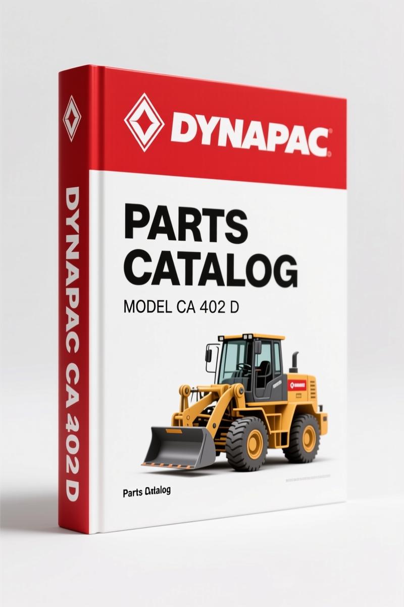 Dynapac CA 402 D Parts Catalog – 407 Pages of OEM Specs