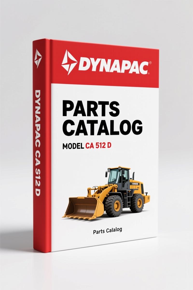 Dynapac CA 512 D Parts Catalog – 409 Pages OEM Spare Parts