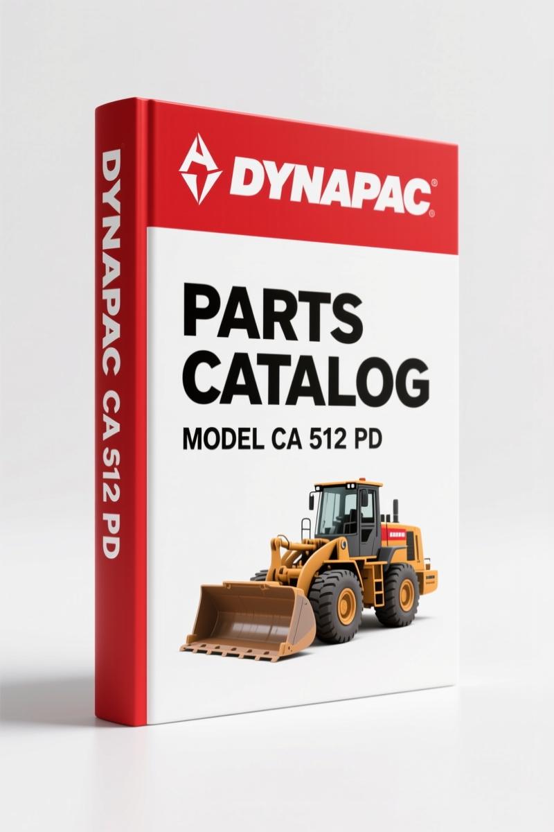 Dynapac CA 512 PD Parts Catalog – 403 Pages of OEM Part Numbers and Exploded Views