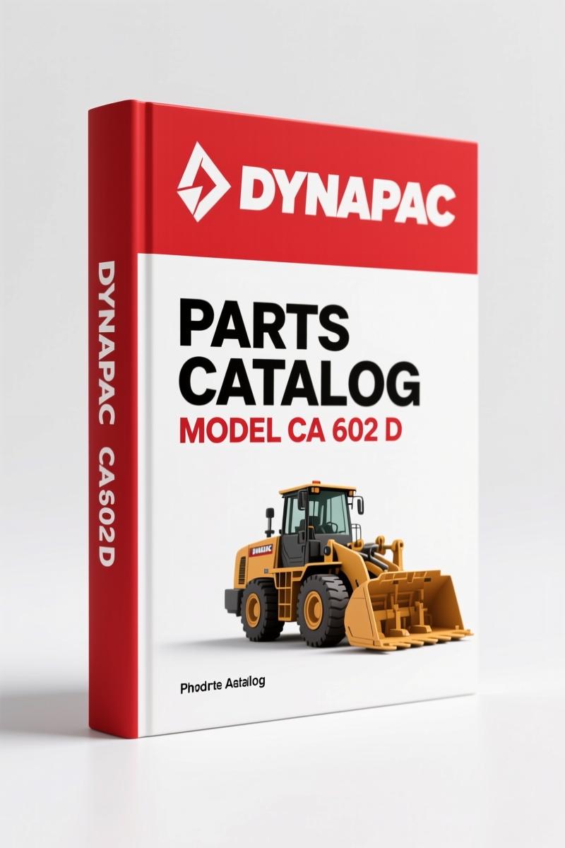 Dynapac CA 602 D Parts Catalog – 423-Page OEM Spare Parts Reference