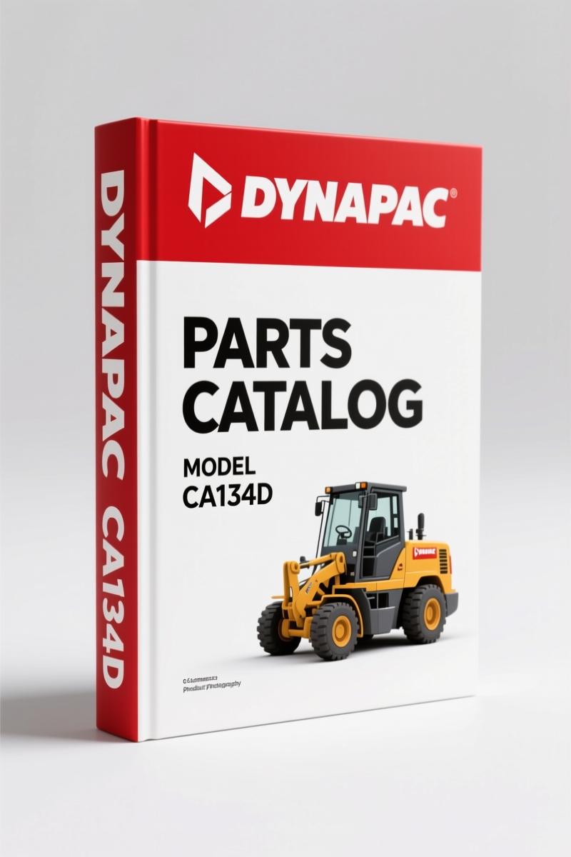 Dynapac CA134D Parts Catalog – 79 Pages OEM Spare Parts