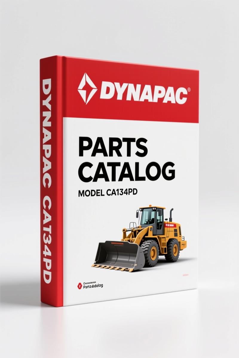 Dynapac CA134PD 2011 Parts Catalog – 170 Pages OEM Spare Parts