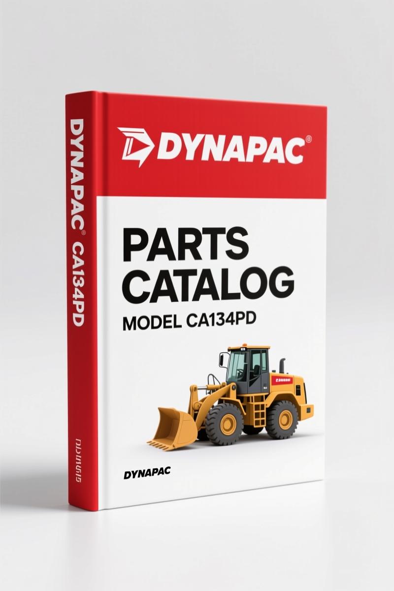 Dynapac CA134PD Parts Catalog – 165 Pages of OEM Spare Parts Identification