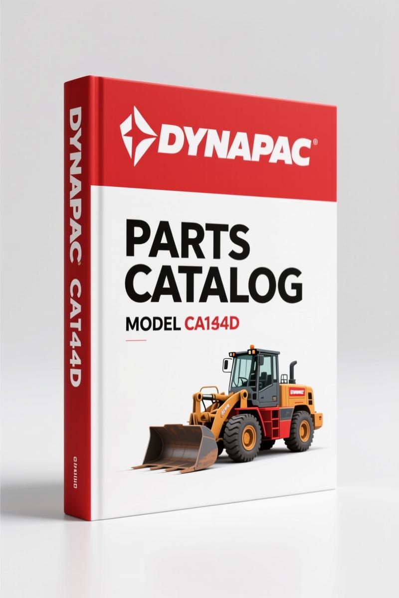 Dynapac CA144D Parts Catalog – 157 Pages OEM Spare Part Numbers
