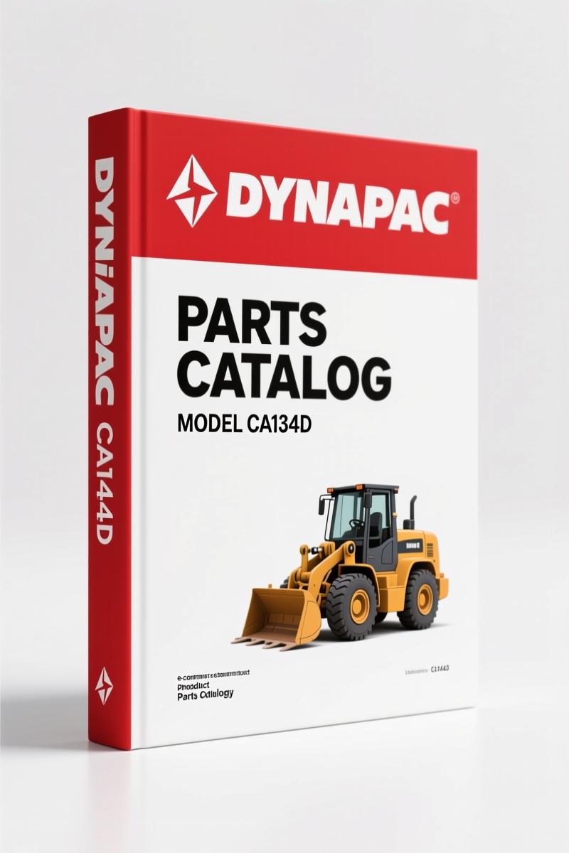 Dynapac CA144D 2011 Parts Catalog – OEM Spare Parts Reference (162 pages)