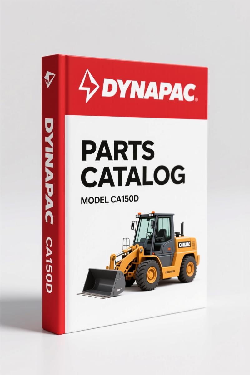 Dynapac CA150D Parts Catalog – 205-Page OEM Spare Parts Data