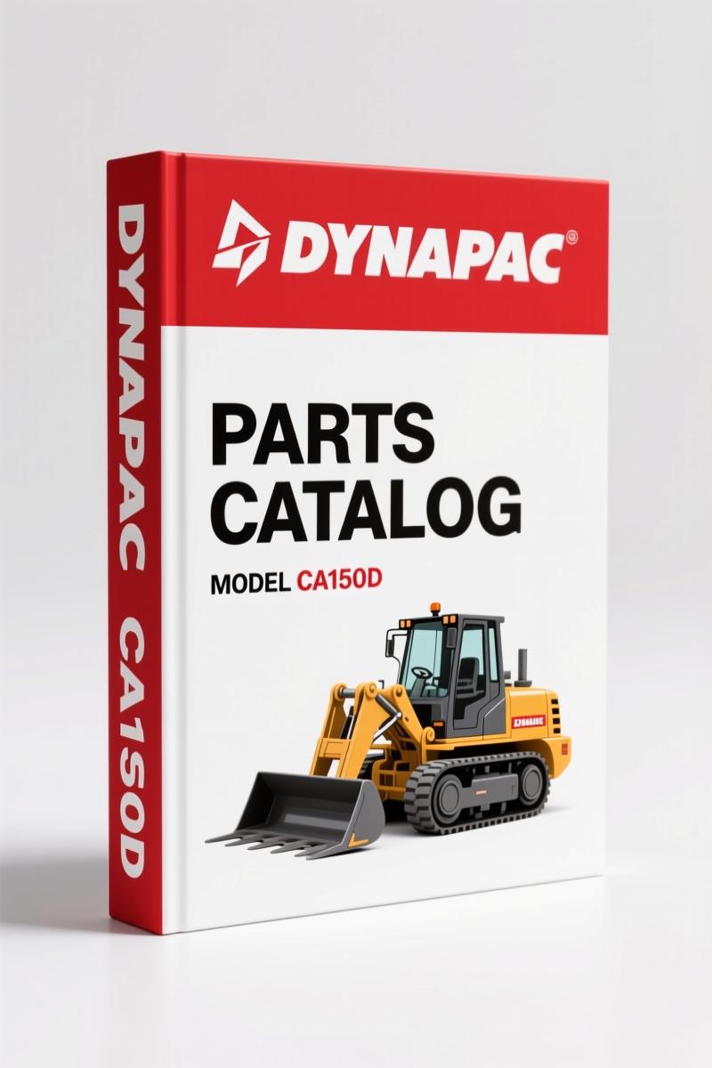Dynapac CA150D Parts Catalog – 204 Pages OEM Spare Parts Identification