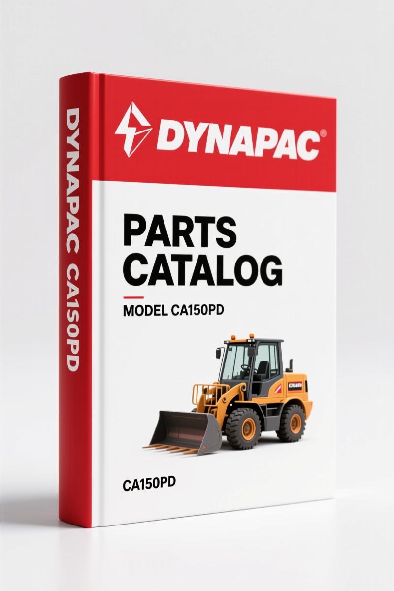 Dynapac CA150PD Parts Catalog – 189-Page OEM Spare Parts Manual