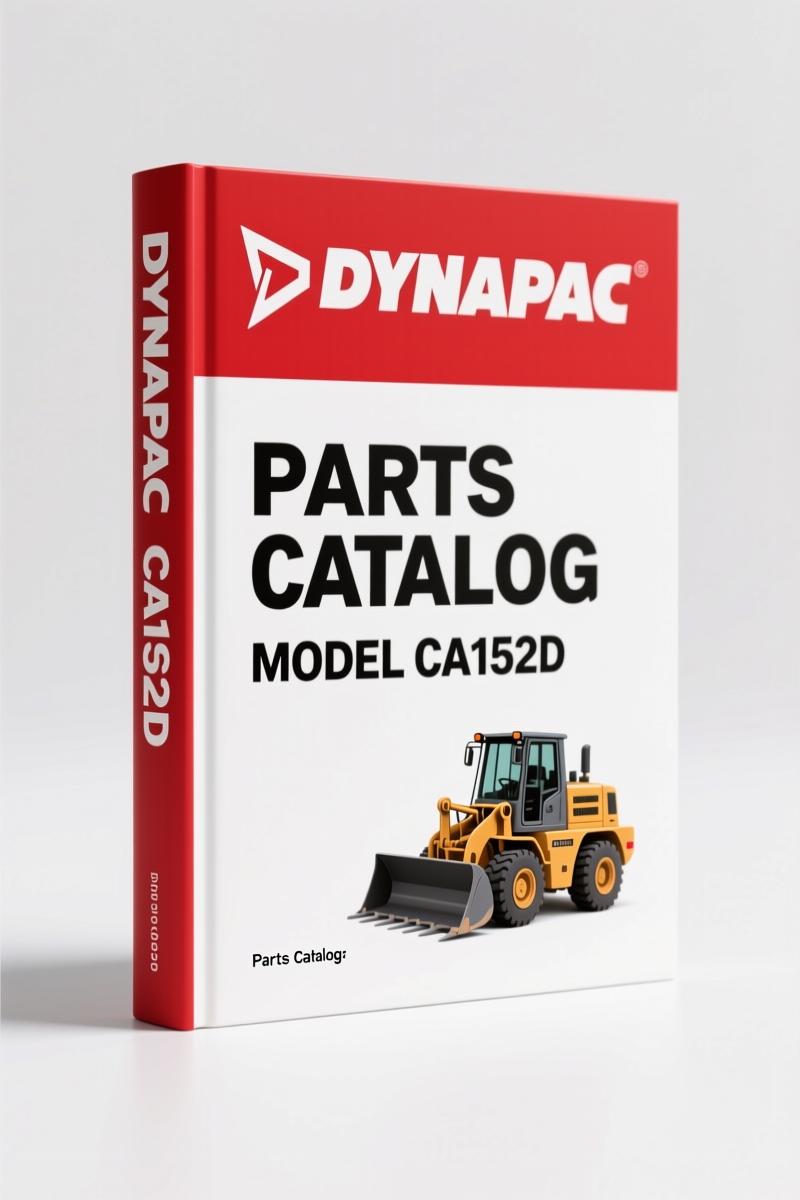 Dynapac CA152D Parts Catalog – 294 Pages OEM Spare Parts