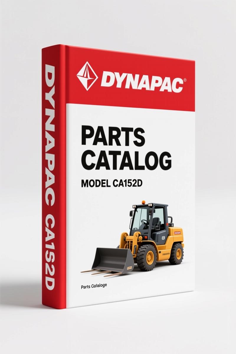 Dynapac CA152D 2011 Parts Catalog – 324 Pages OEM Spare Parts