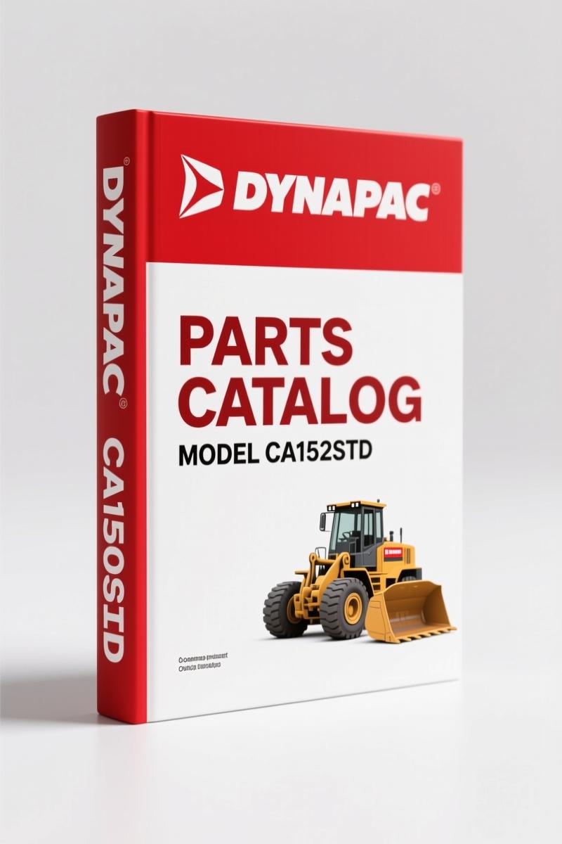 Dynapac CA152STD Parts Catalog – 284 Pages OEM Spare Parts