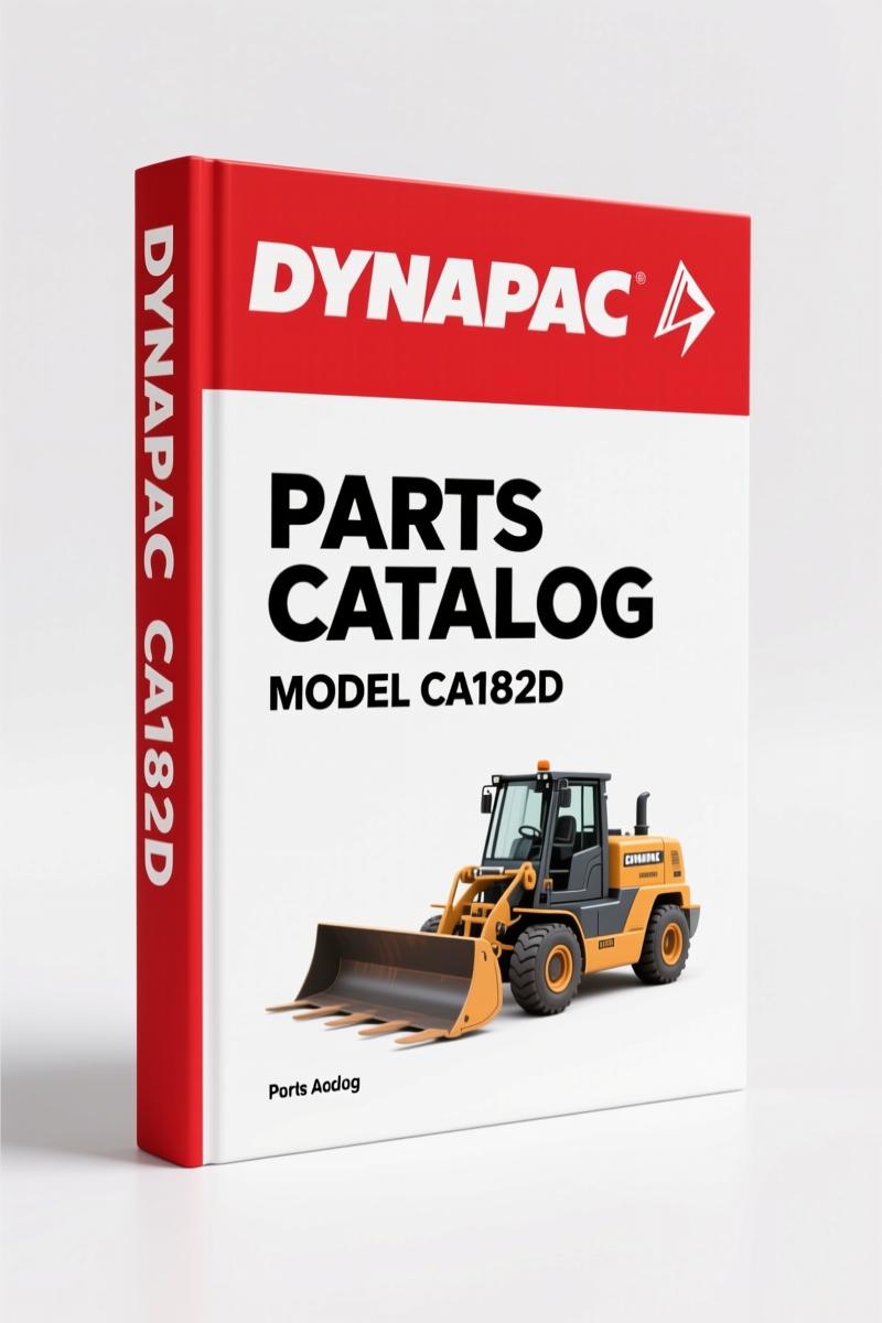Dynapac CA182D 2011 Parts Catalog – 316-Page OEM Spare Parts Guide