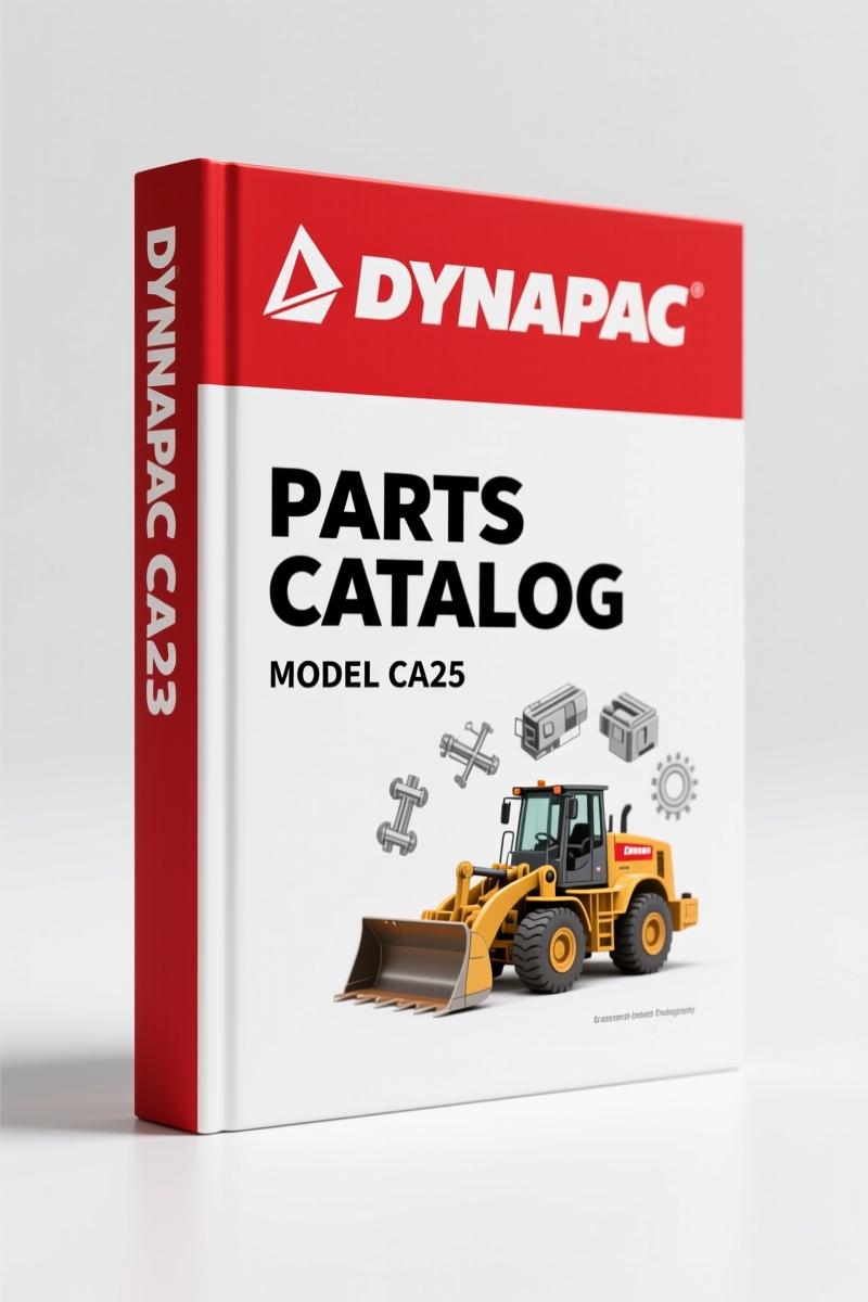 Dynapac CA25 Parts Catalog – 290 Pages of OEM Part Numbers