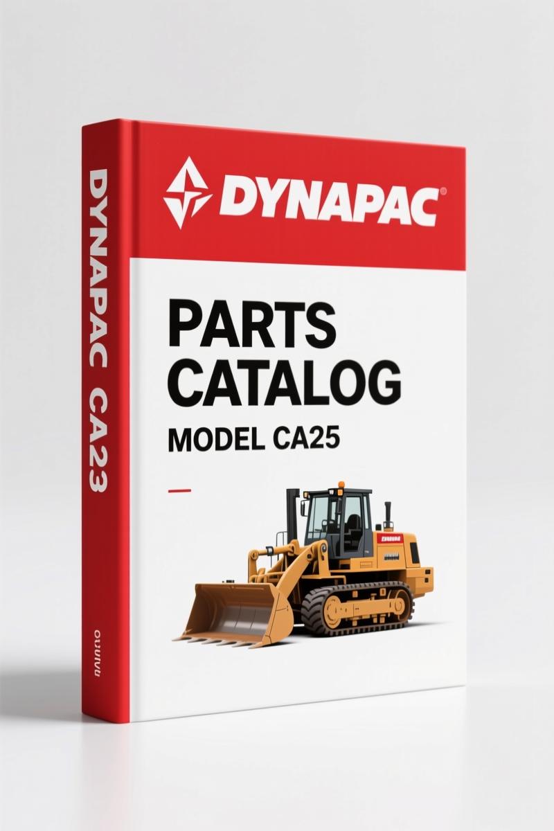 Dynapac CA25 1987 Parts Catalog – Official OEM Exploded Diagrams & Part Numbers