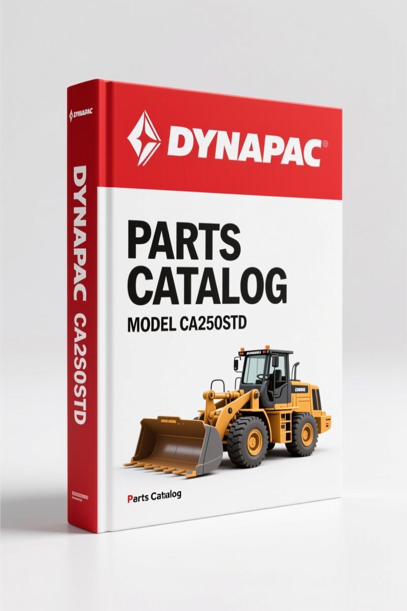 Dynapac CA250STD 2011 Parts Catalog – OEM Exploded Views & Part Numbers