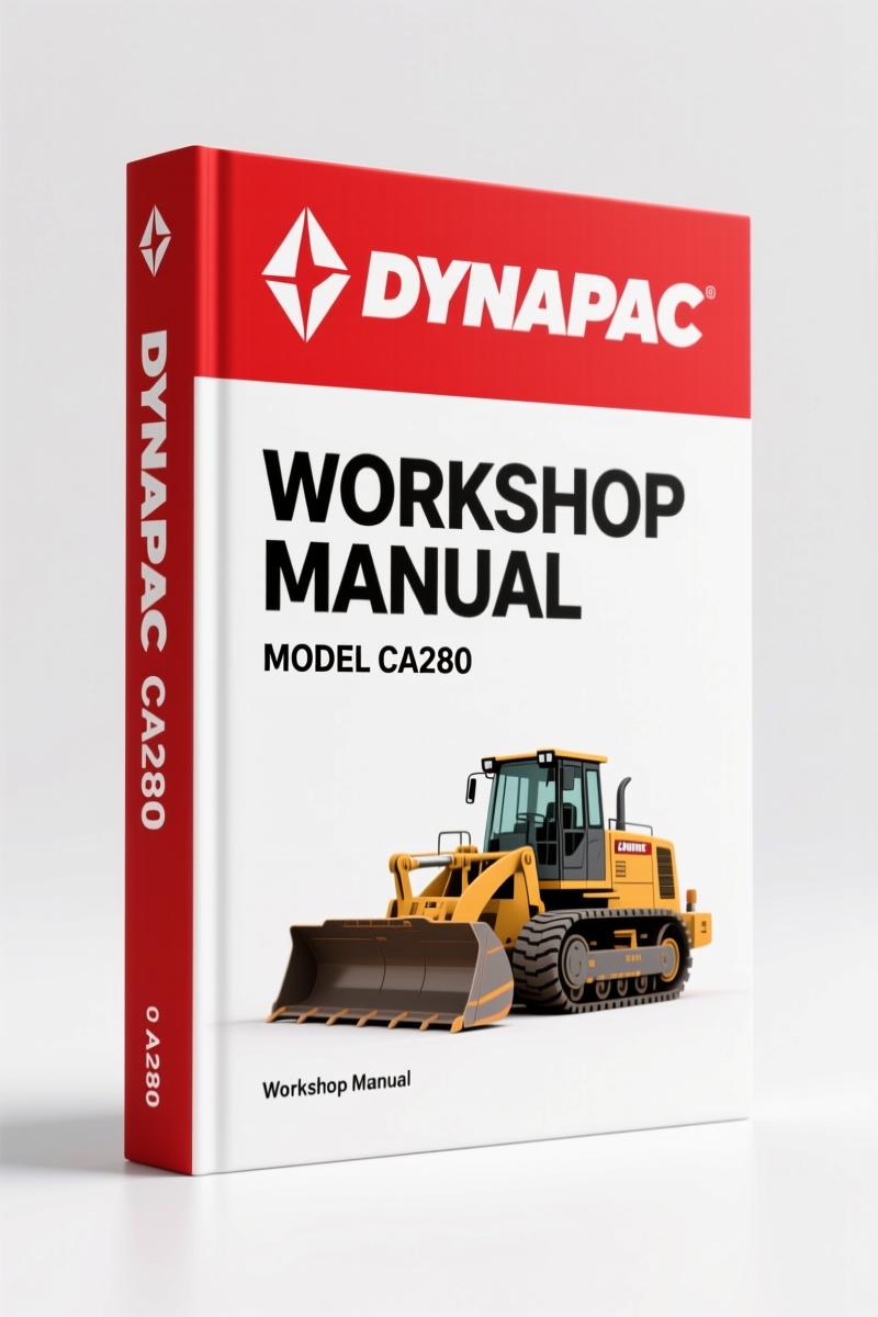 Dynapac CA250 CA280 CA300 CA260 Workshop Manual – 42 Pages