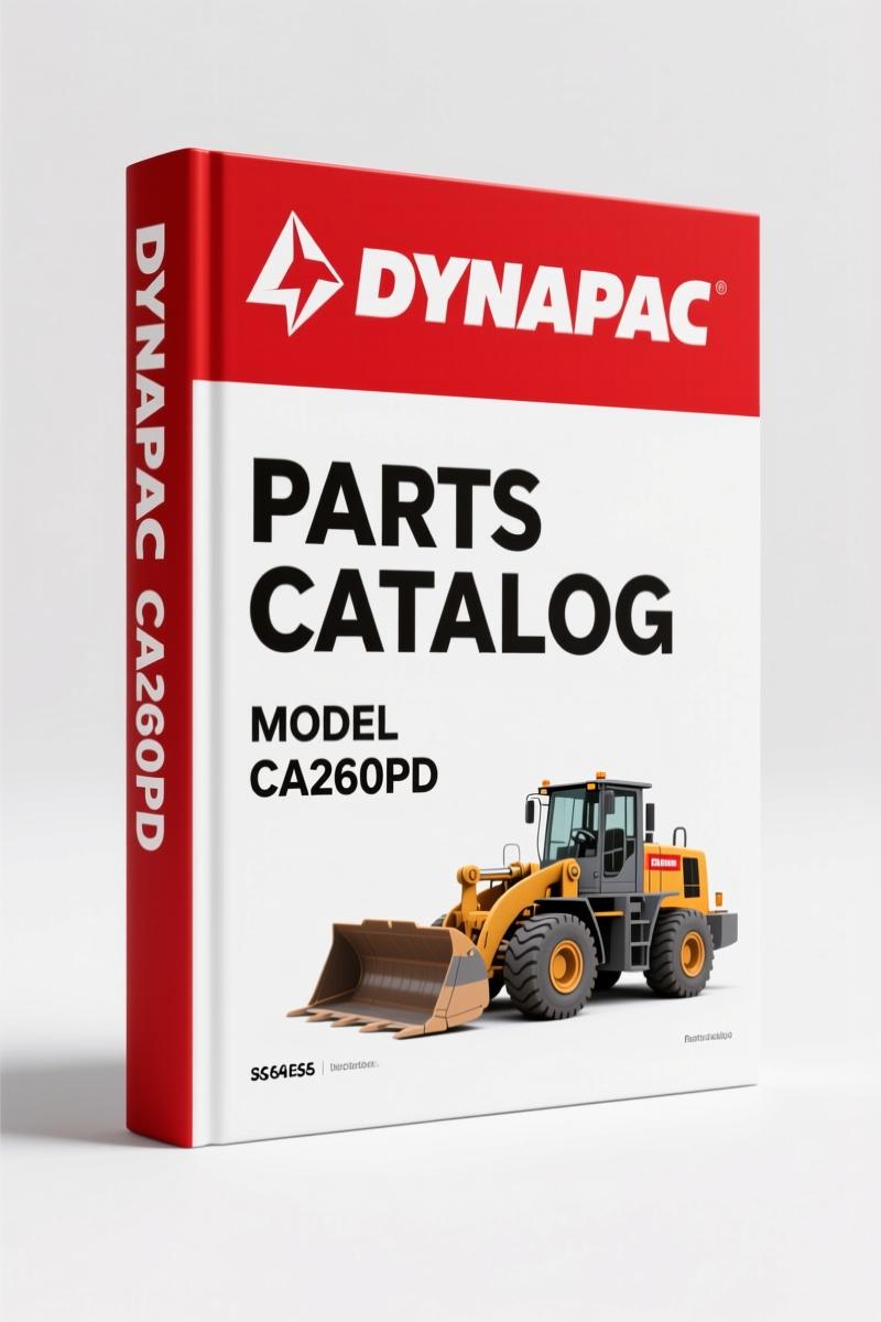 Dynapac CA260PD Parts Catalog – 179 Pages of OEM Data
