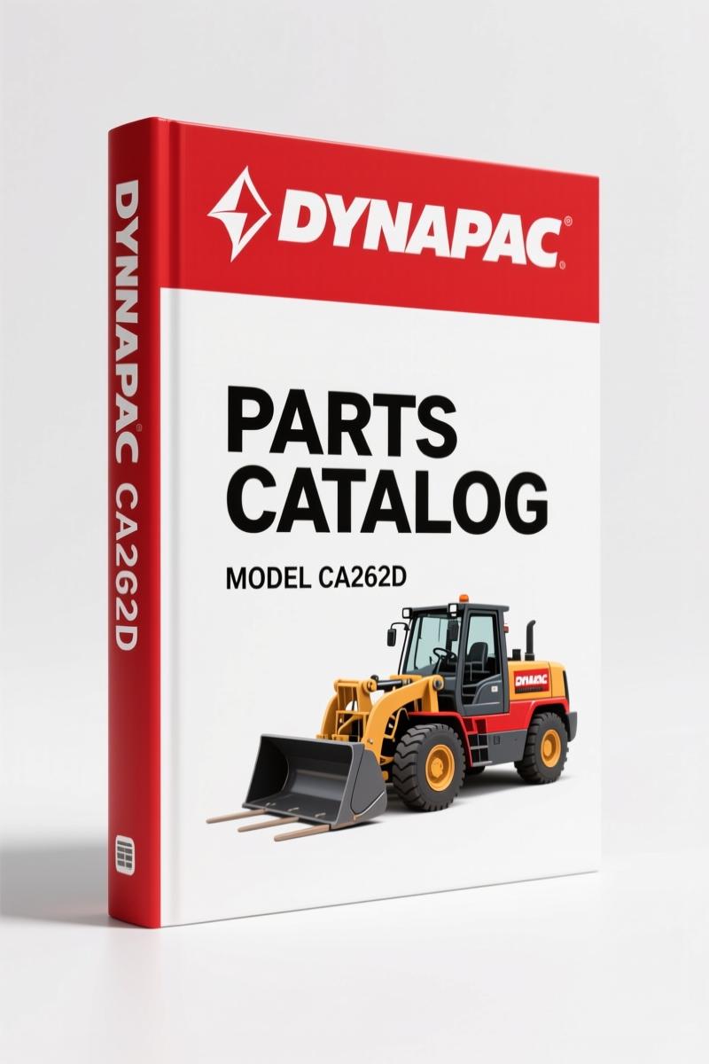 Dynapac CA262D Parts Catalog – 338 Pages OEM Spare Parts Manual