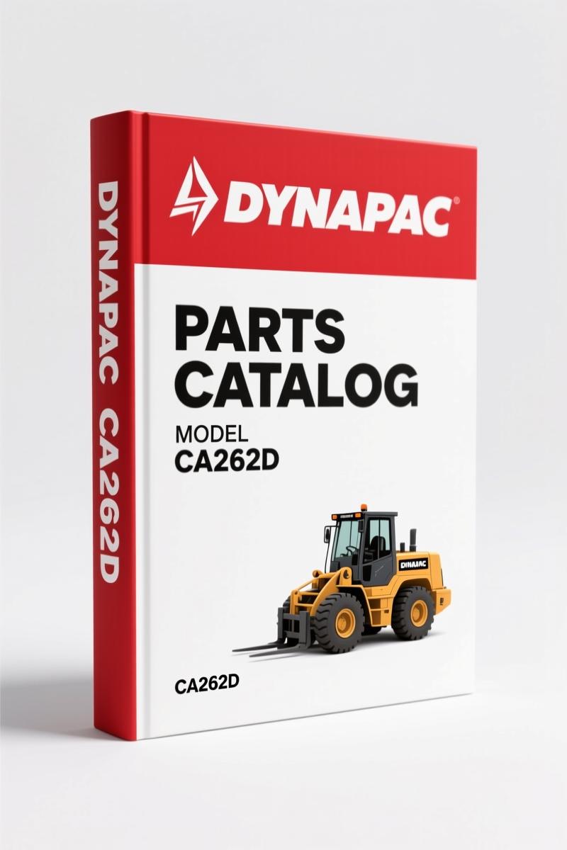 Dynapac CA262D Parts Catalog – Factory Spare Parts Identification