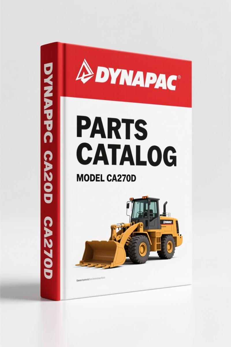 Dynapac CA270D 2011 Parts Catalog – Factory OEM Spare Parts Guide