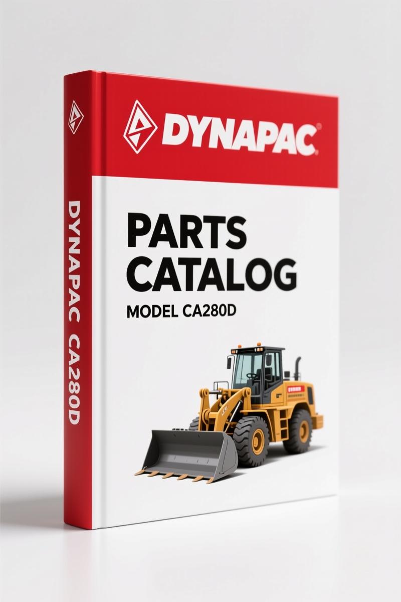 Dynapac CA280D Parts Catalog – OEM Spare Parts Manual