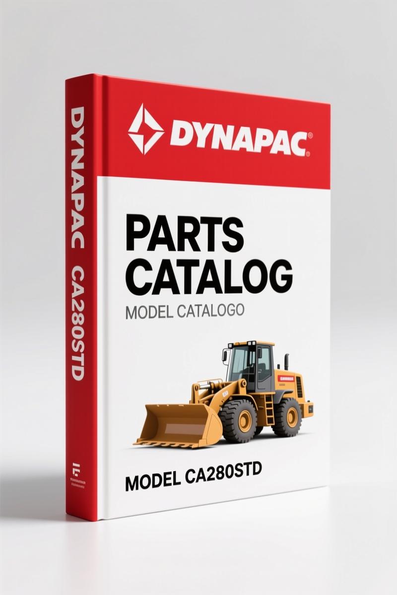 Dynapac CA280STD 2011 Parts Catalog – 220 Pages of OEM Part Numbers