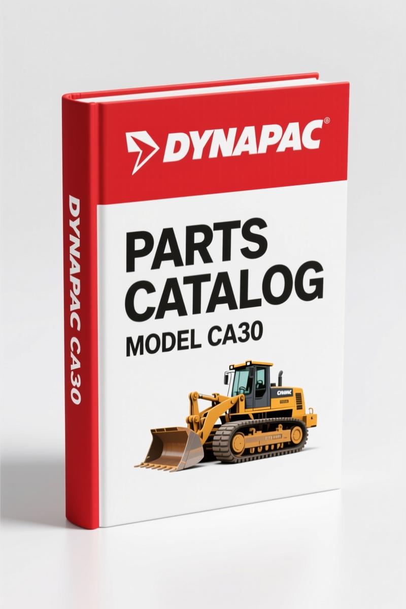 Dynapac CA30 Parts Catalog – 268-Page OEM Spare Part Guide