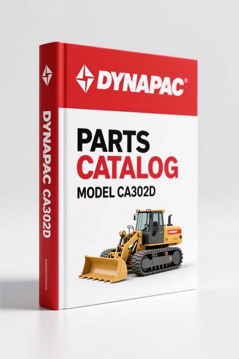 Dynapac CA302D 2011 Parts Catalog – 388 Pages OEM Exploded Diagrams