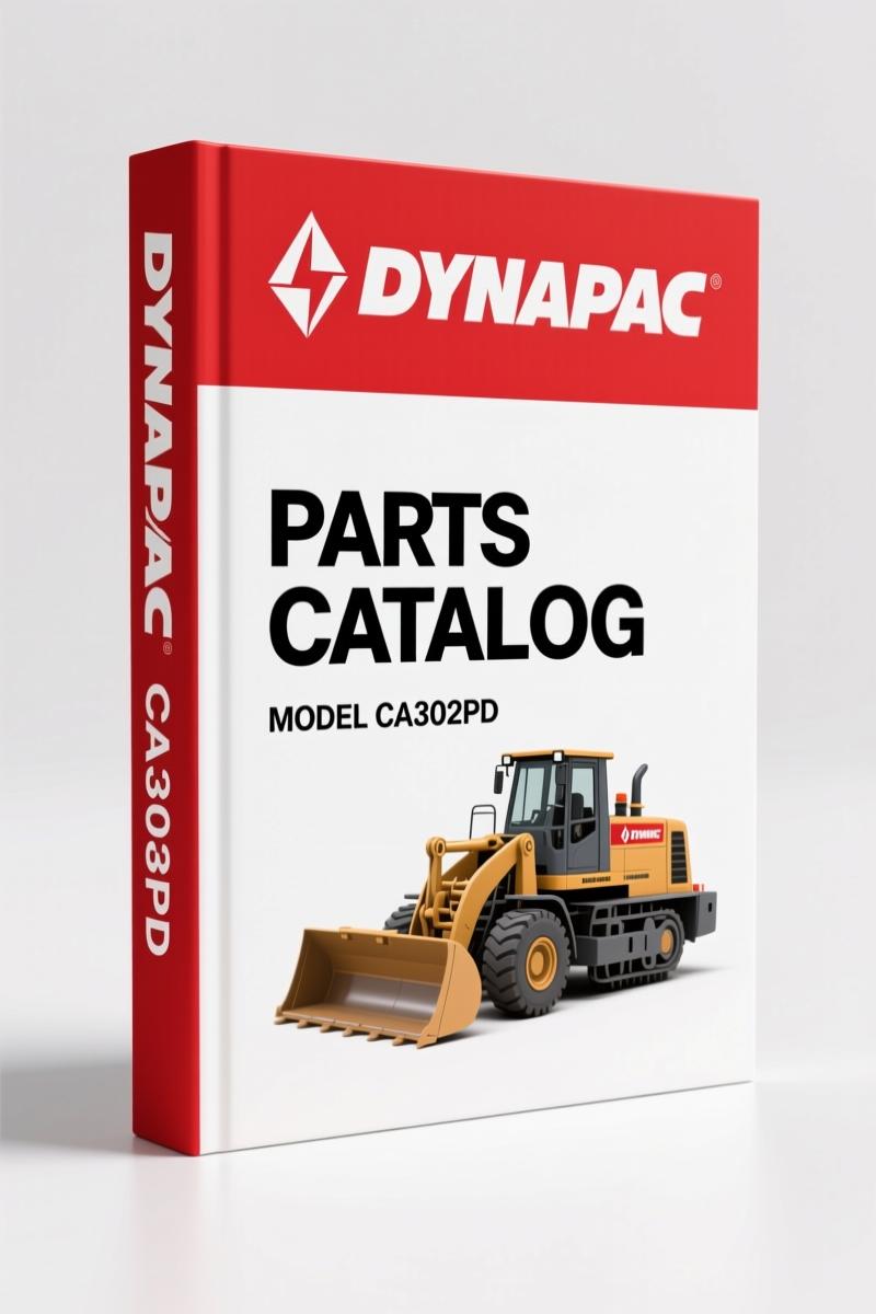 Dynapac CA302PD Parts Catalog – OEM Spare Parts Index for CA302PD Rollers