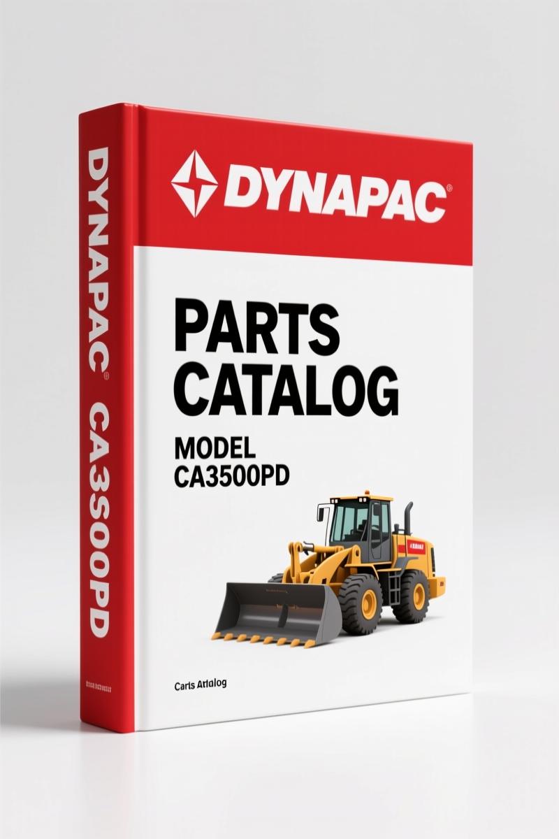 Dynapac CA3500D, CA3500PD 2016 Parts Catalog – Factory OEM Spare Parts Documentation