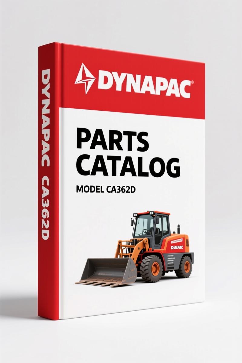 Dynapac CA362D Parts Catalog – OEM Spare Parts Identification