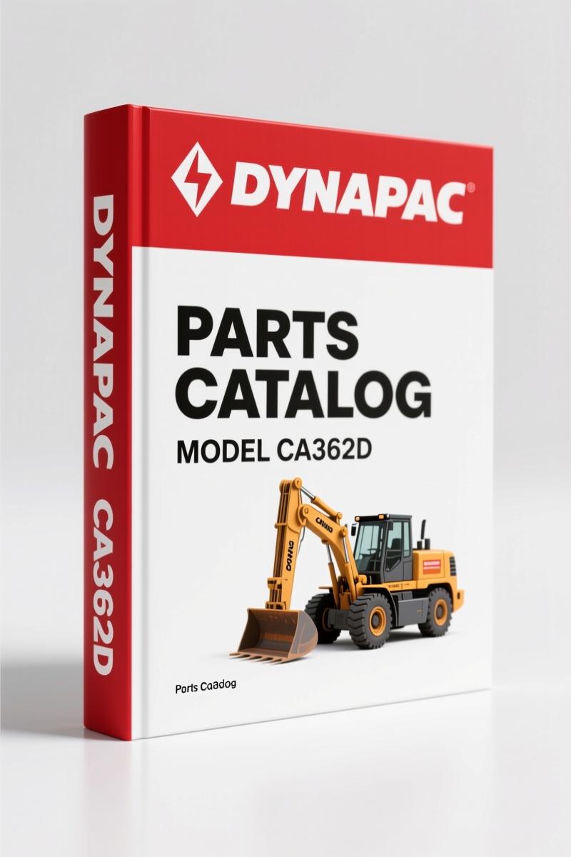 Dynapac CA362D 2011 Parts Catalog – 380 Pages of OEM Component Data