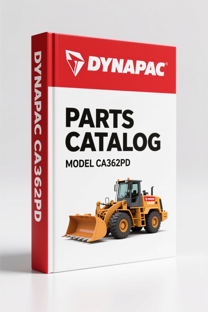 Dynapac CA362PD 2011 Parts Catalog – OEM Spare Parts Data