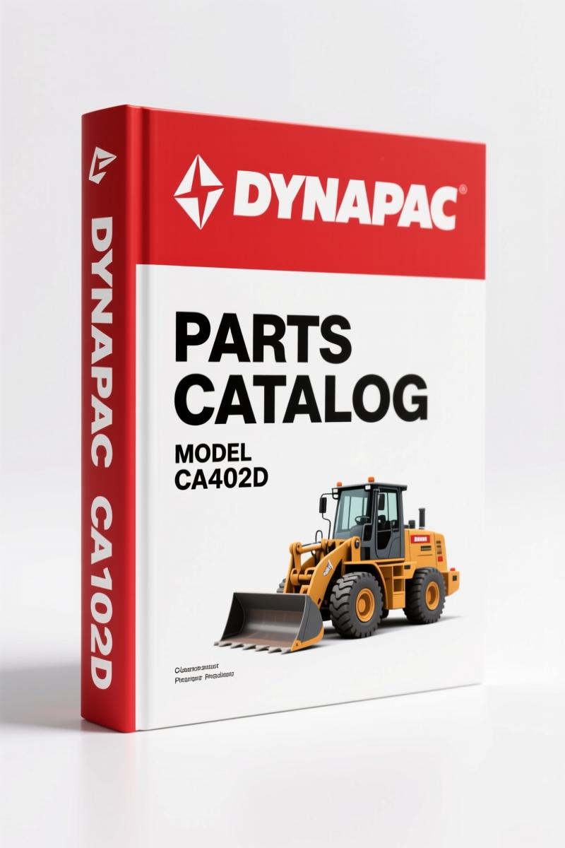 Dynapac CA402D 2011 Parts Catalog – 354 Pages OEM Specs