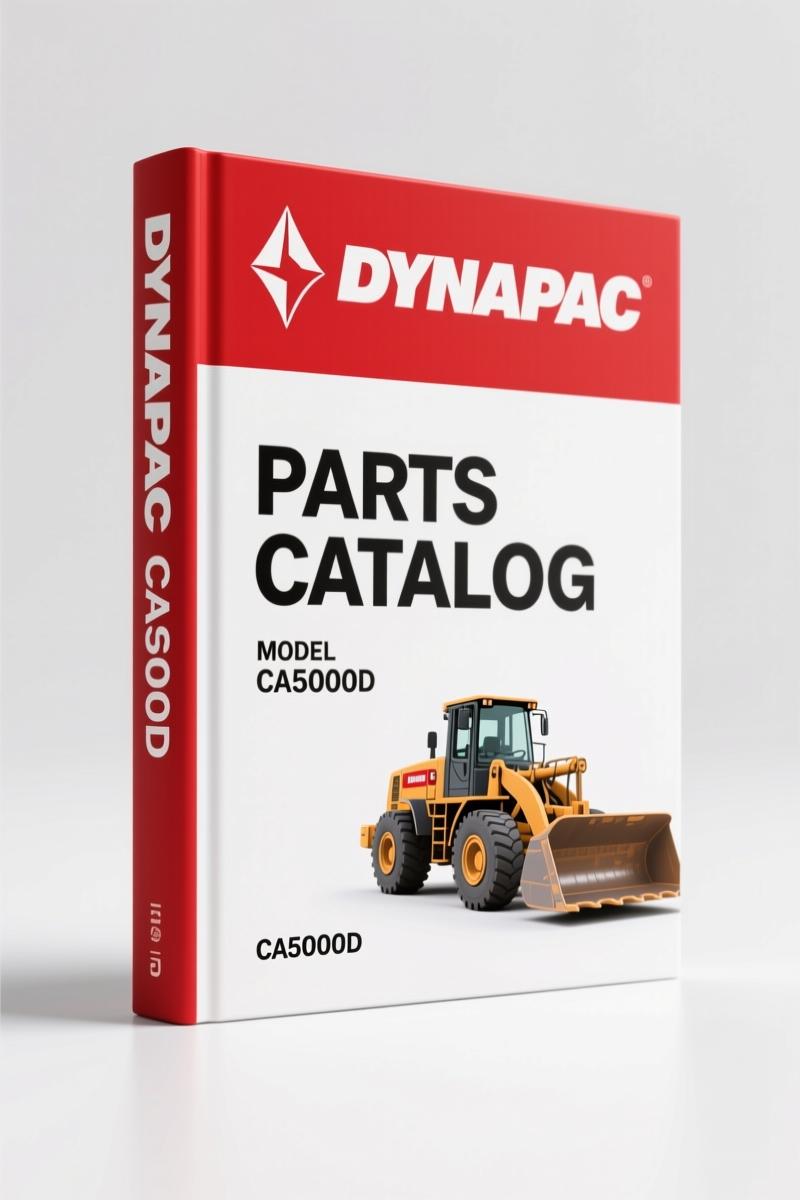 Dynapac CA5000D, CA5000PD 2015 Parts Catalog | OEM Documentation