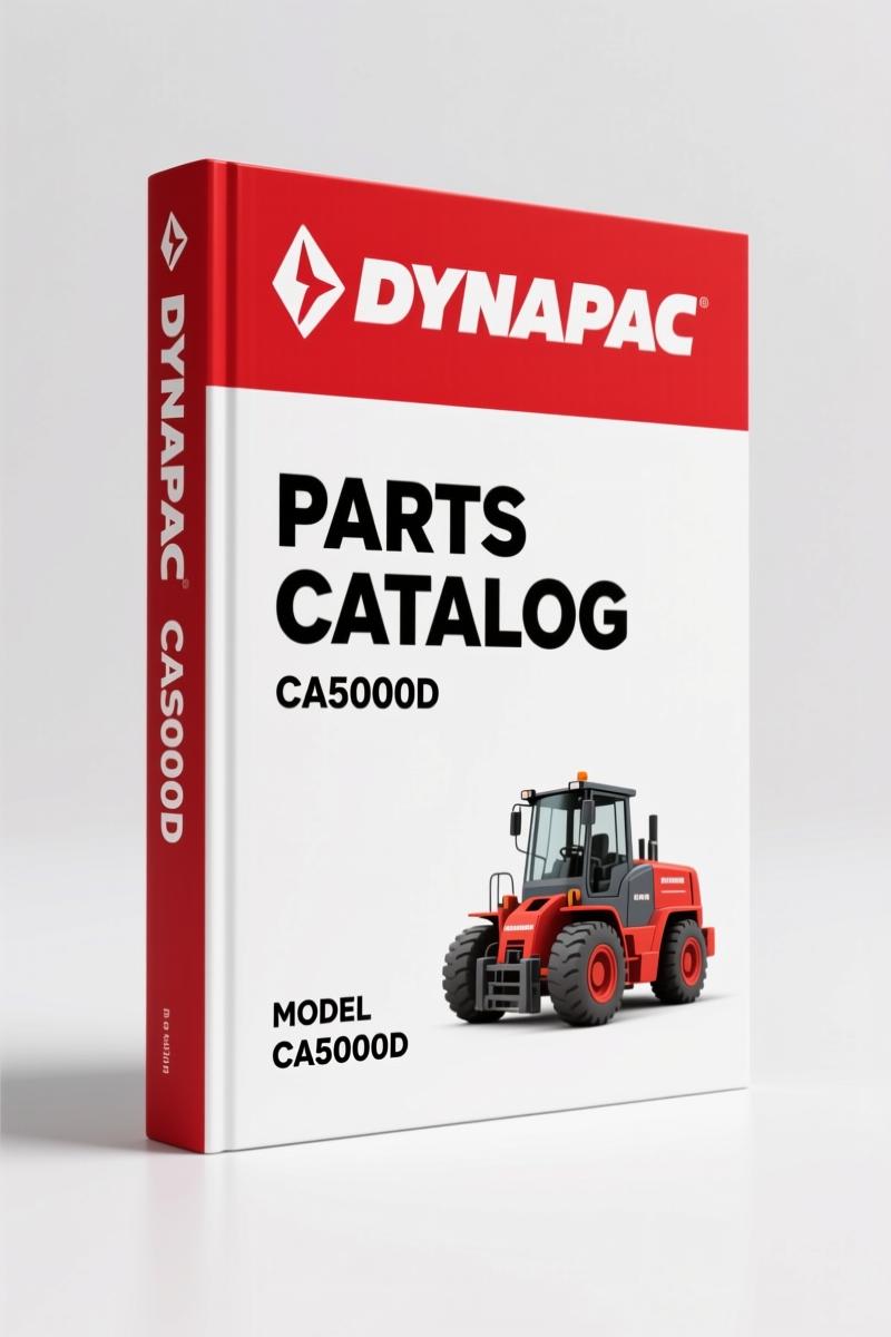 Dynapac CA5000D, CA5000PD 2017 Parts Catalog – Official OEM Documentation