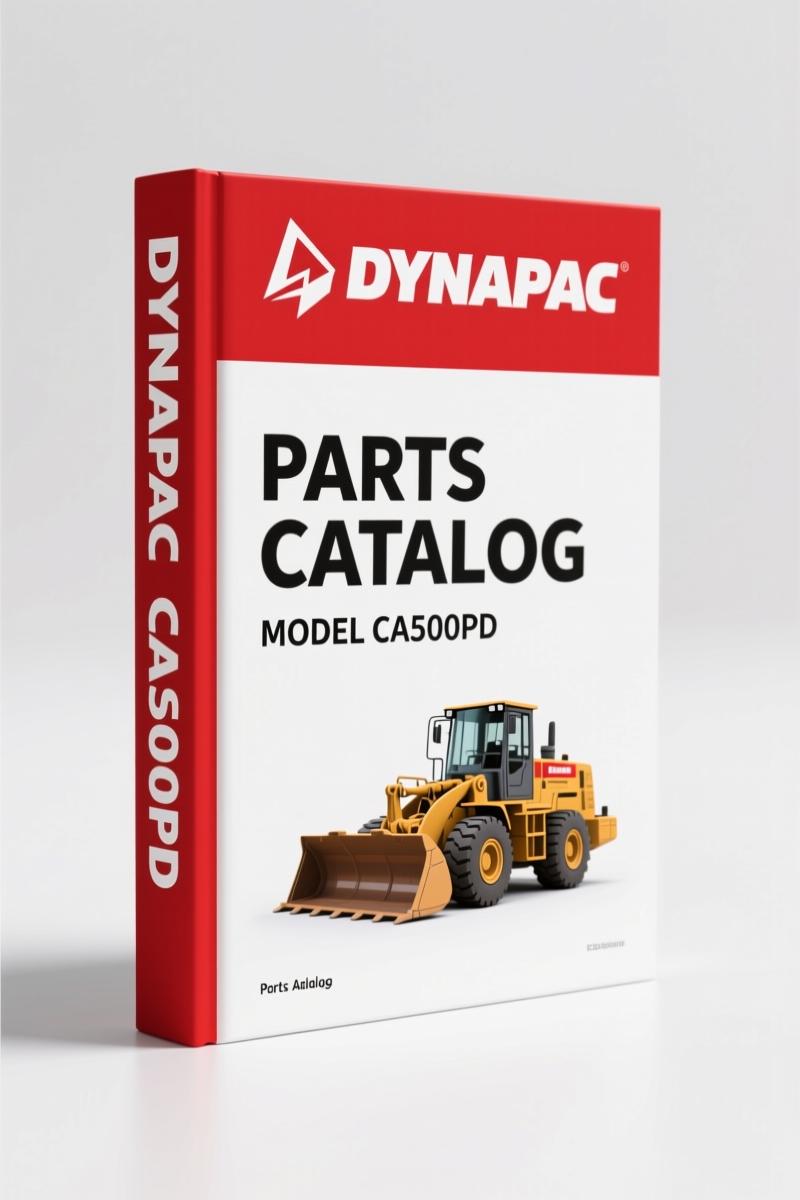 Dynapac CA500PD 2011 Parts Catalog – 220 Pages of OEM Exploded Views