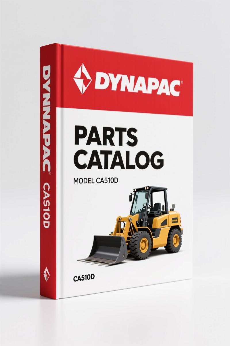 Dynapac CA510D, CA510 2015 Parts Catalog – 251 Pages OEM