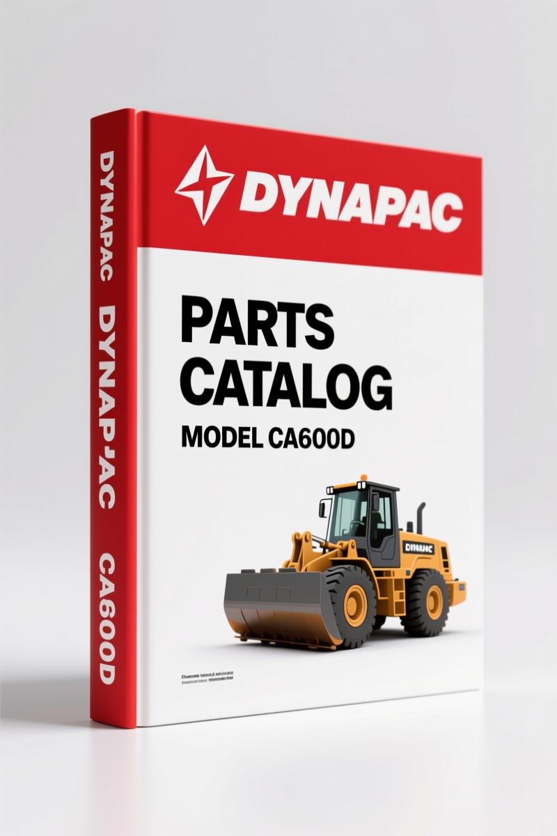 Dynapac CA600D Parts Catalog – OEM Spare Parts Identification