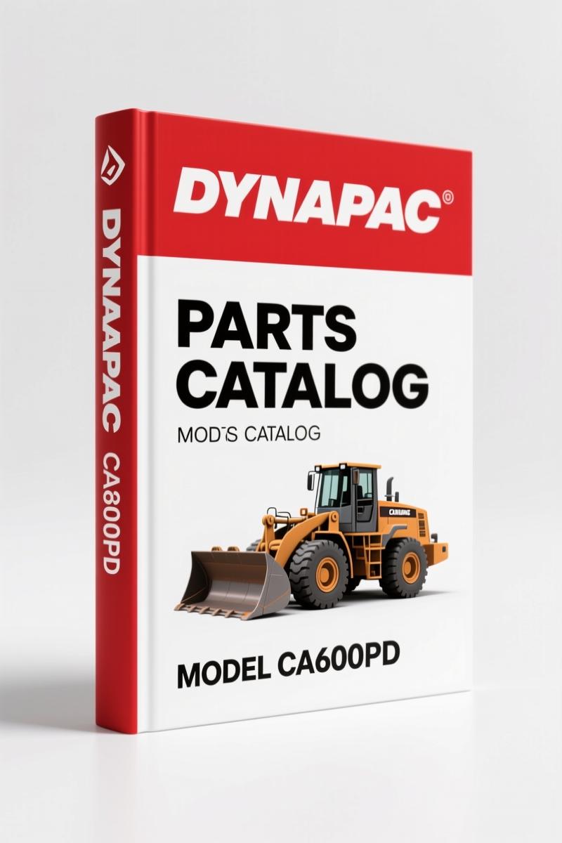 Dynapac CA600PD 2011 Parts Catalog – 222 Pages of OEM Specs